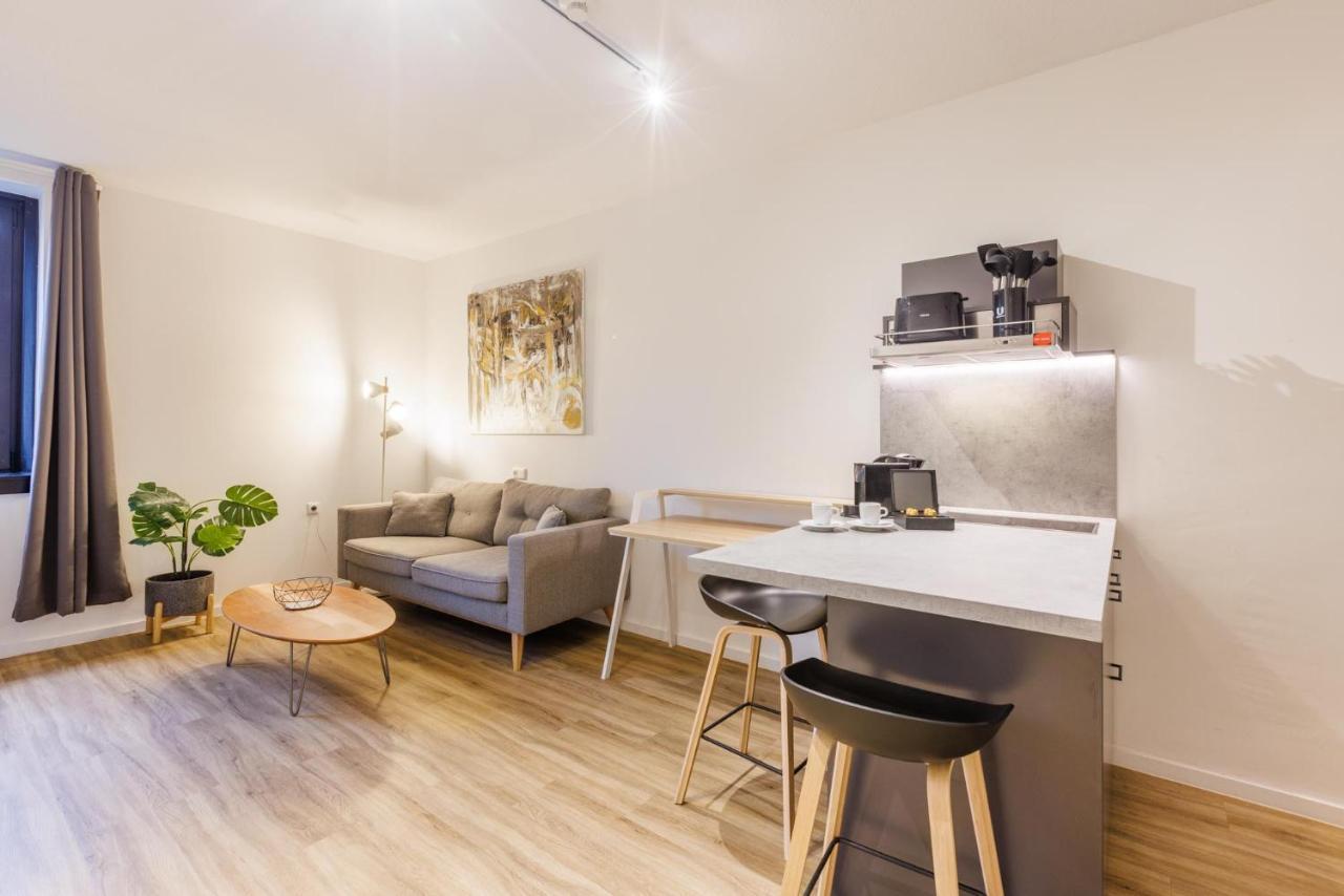Glueck Auf Appartements Dueppelstrasse 오버하우젠 외부 사진