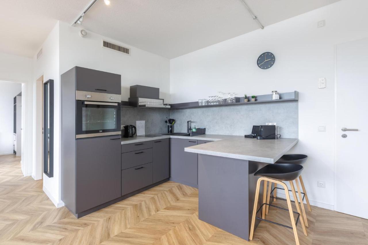 Glueck Auf Appartements Dueppelstrasse 오버하우젠 외부 사진