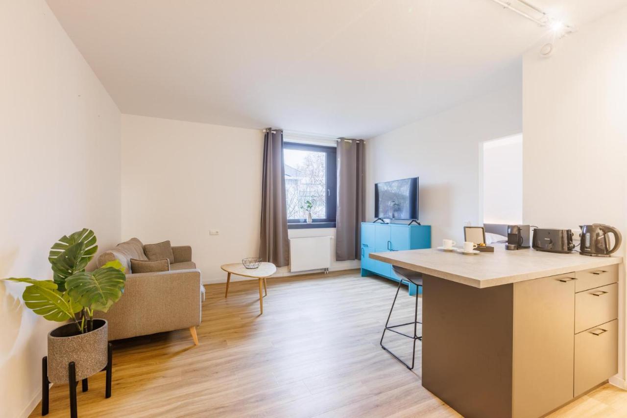 Glueck Auf Appartements Dueppelstrasse 오버하우젠 외부 사진