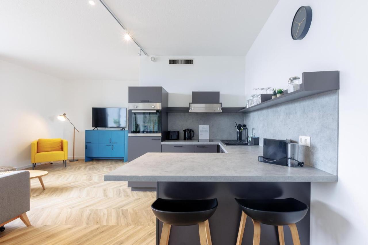 Glueck Auf Appartements Dueppelstrasse 오버하우젠 외부 사진