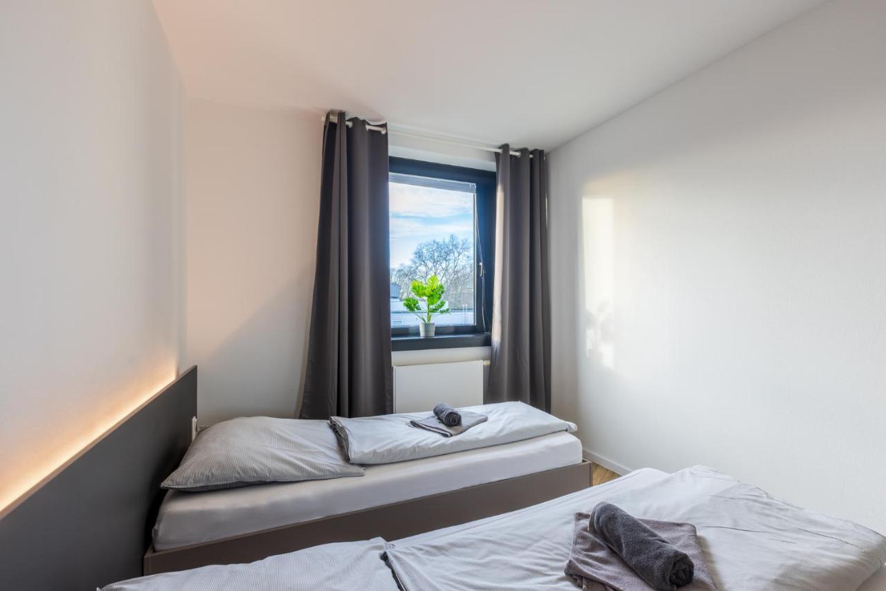 Glueck Auf Appartements Dueppelstrasse 오버하우젠 외부 사진